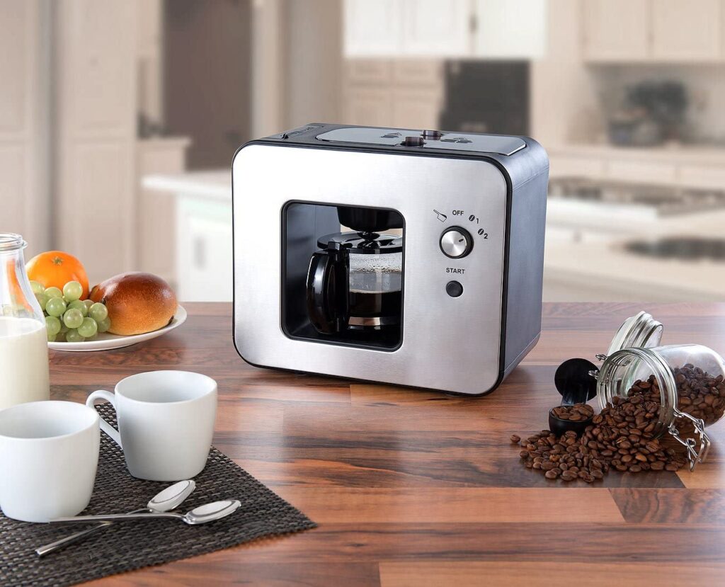 قهوه ساز آسیاب دار پروفی کوک مدل proficook coffee make  PC-KA1152