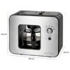 قهوه ساز آسیاب دار پروفی کوک مدل proficook coffee make  PC-KA1152 - Image 4