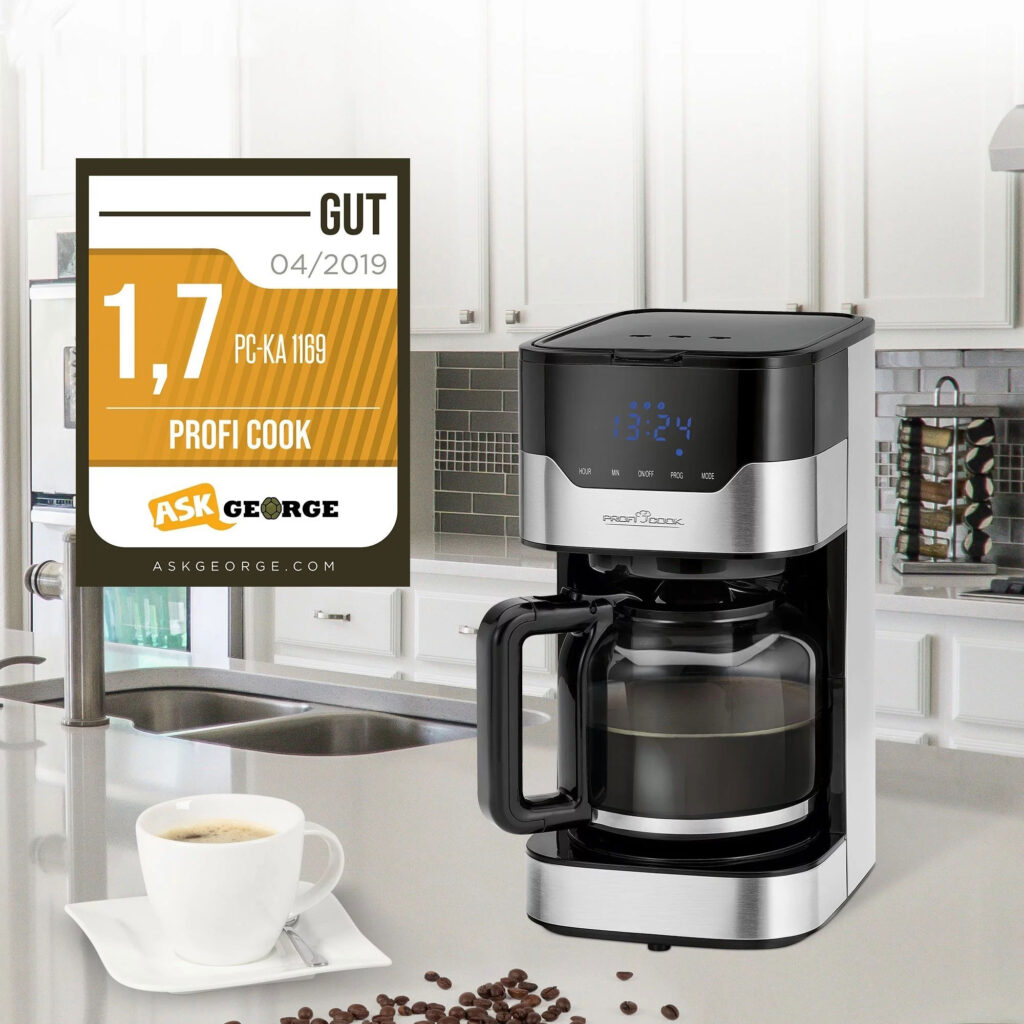 امکانات قهوه ساز لمسی پروفی کوک مدل Profi Cook Touch coffee maker KA 1191