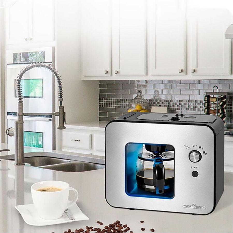 قیمت قهوه ساز آسیاب دار پروفی کوک مدل proficook coffee make  PC-KA1152