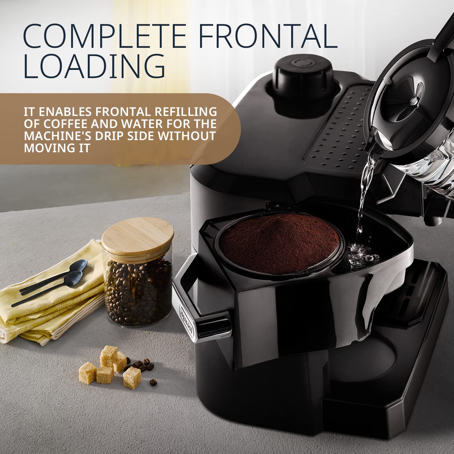 مشخصات اسپرسوساز دلونگی مدل Delonghi espresso maker BCO320