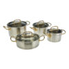 خرید سرویس قابلمه ٨ پارچه کرکماز مدل پرولین Korkmaz 8Pcs 1148