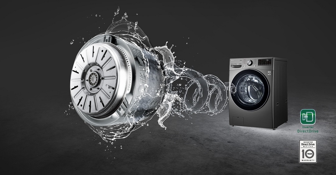 کیفیت ماشین لباسشویی ال جی مدل LG WV4149AVP Washing Machine 8Kg