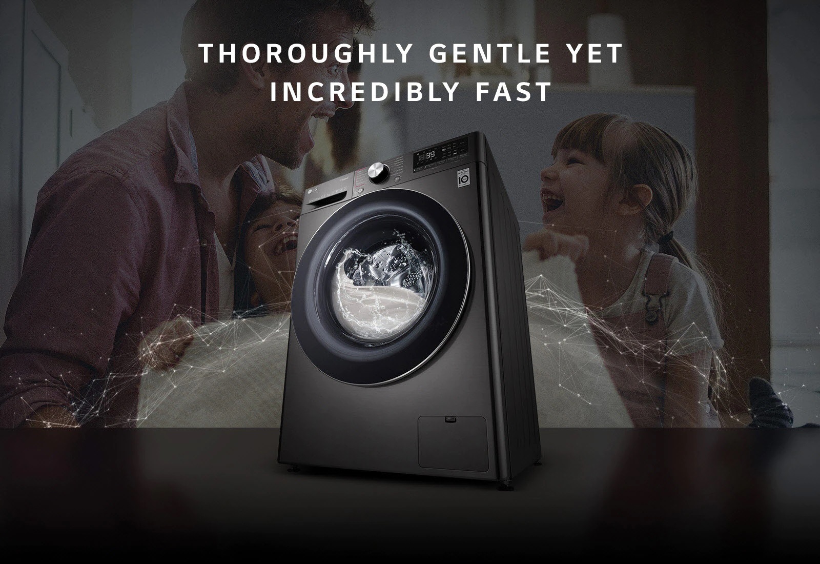 قیمت ماشین لباسشویی ال جی مدل LG F4V9RCP2E Washing Machine 10.5Kg