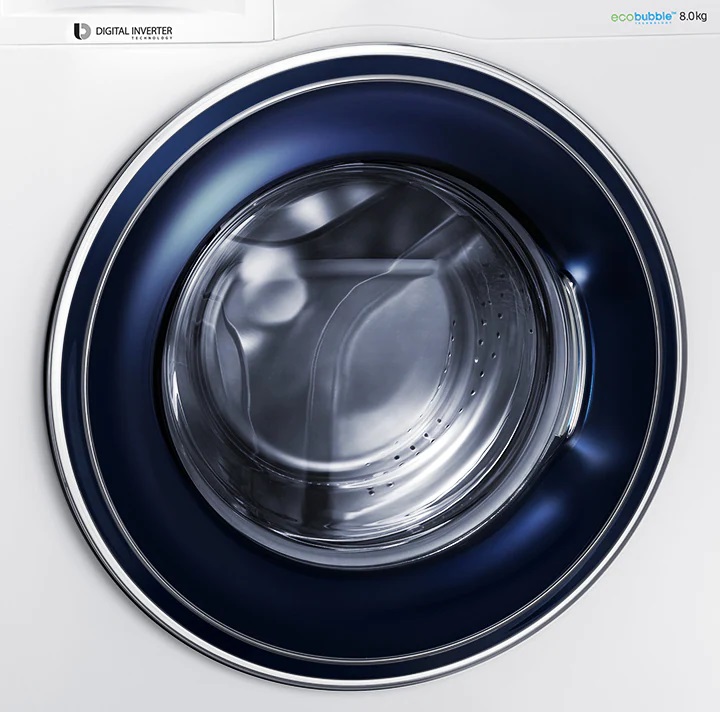مشخصات ماشین لباسشویی 8 کیلویی سامسونگ مدل Samsung washing machine EcoBubble™, 8kg WW80J5555FW1FH