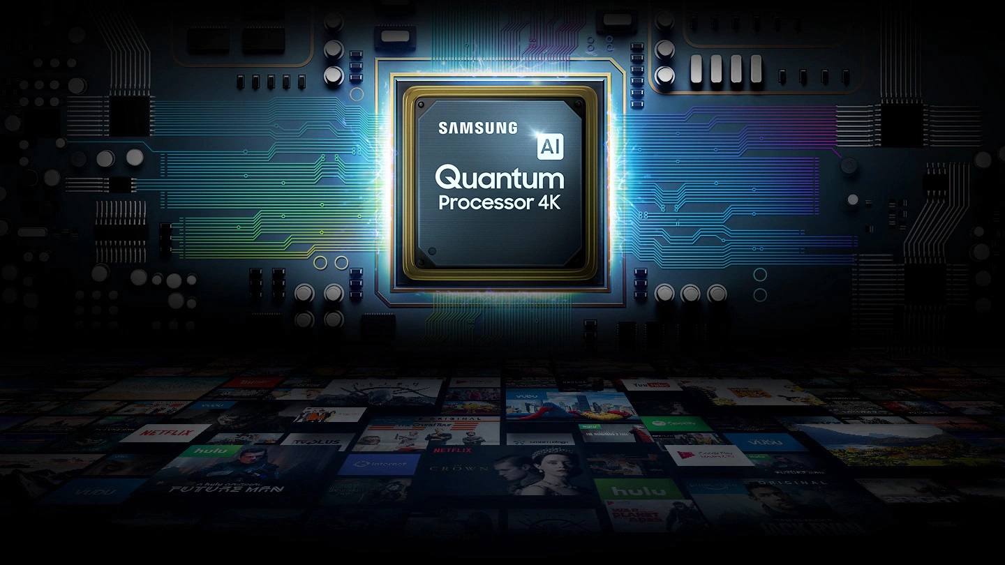 پردازنده تلویزیون سامسونگ مدل Samsung 55" Q70T QLED 4K Smart TV