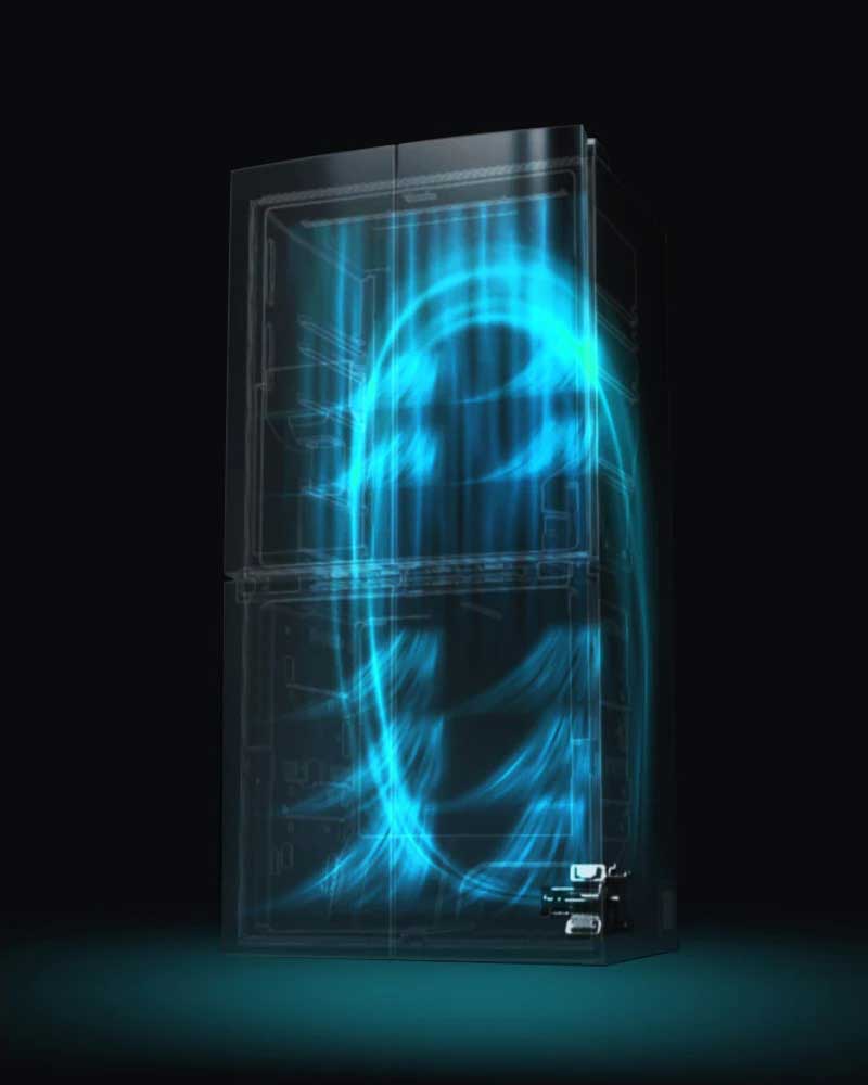 کیفیت LG refrigerator GRX-334DPB