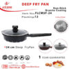 قیمت تابه تک دسته گرانیتی سایز 24 لایف اسمایل مدل FLCM 5F-24