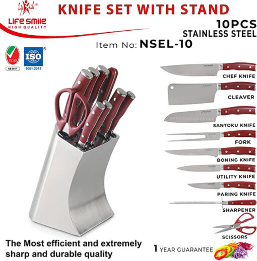 قیمت سرویس چاقو لایف اسمایل مدل NSEL-10