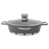 ماهیتابه گرانیتی سایز 24 لایف اسمایل مدل FLCMSHR24 - Image 3