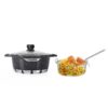 قابلمه گرانیتی سایز 24 سبد دار لایف اسمایل مدل FLCM-24BS - Image 16