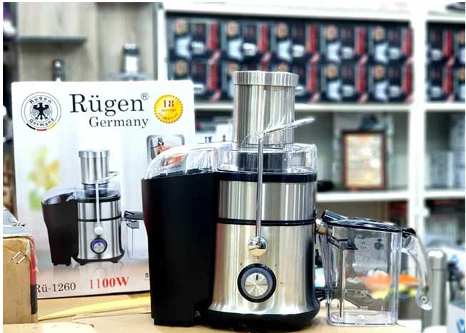 قیمت آبمیوه گیری تک کاره روگن مدل Rugen RU-1260 juicer