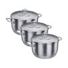 قیمت سرویس قابلمه 6 پارچه کرکماز مدل Korkmaz Astra Midi A1802 Pot Set