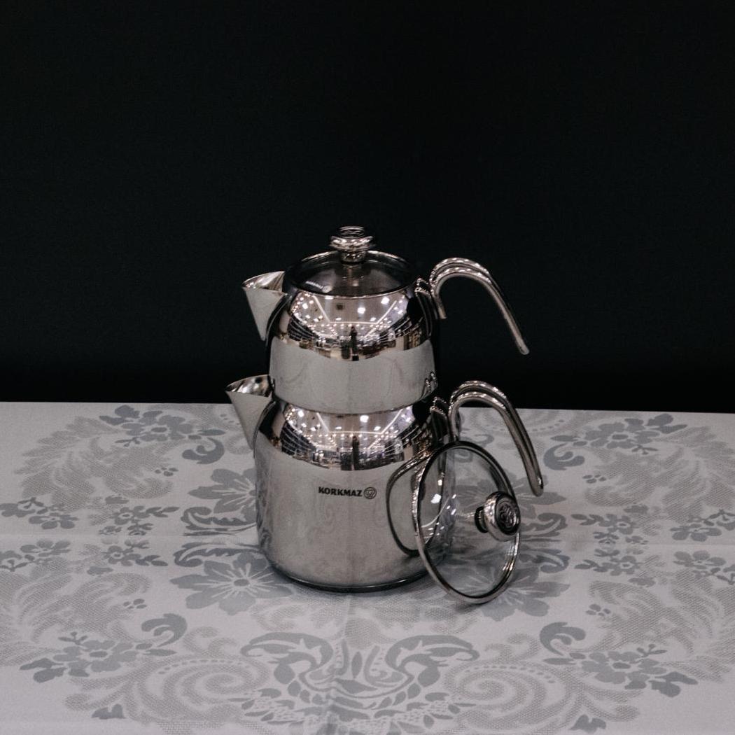 کتری و قوری کرکماز آلیا مدل Korkmaz Alia A047 Teapot Set