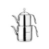 مشخصات و قیمت کتری و قوری کرکماز مدل Korkmaz ÇINTEMANI A211 SILVER Kettle and Teapot