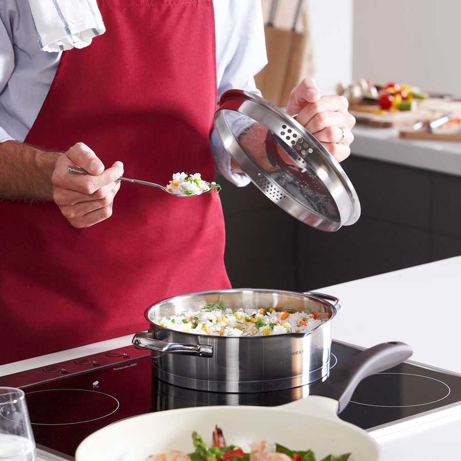 قیمت سرویس آشپزخانه 15 پارچه کرکماز مدل Korkmaz Rosanna A1703 Kitchen Service