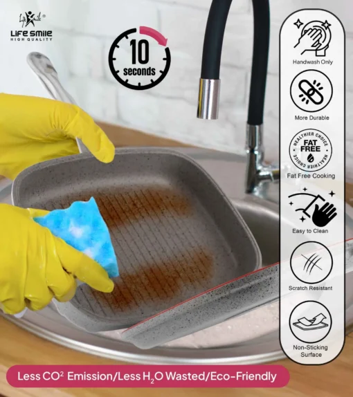 تابه رژیمی 36 گرانیت FLCM لایف اسمایل مدل FLCM2-36