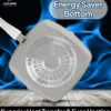 ماهیتابه 24 تک دسته مربع گرانیت FLCM لایف اسمایل مدل FLCMGL-24