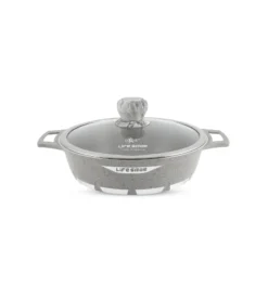 ماهیتابه 24 دودسته گرانیت FLCM لایف اسمایل مدل FLCMSHR24