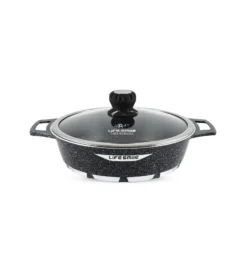 ماهیتابه 28 دودسته گرانیت FLCM لایف اسمایل مدل FLCMSHR28