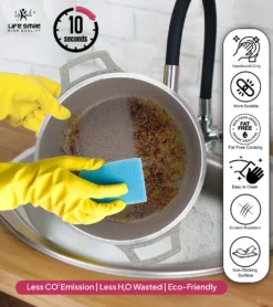 ماهیتابه 36 دودسته گرانیت FLCM لایف اسمایل مدل FLCMSHR36
