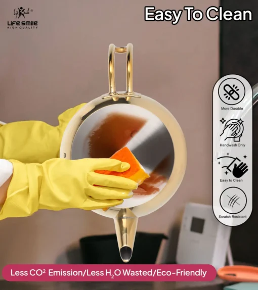 کتری قوری لایف اسمایل مدل TK1-7G