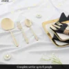 سرویس قاشق چنگال استیل نباتی لایف اسمایل مدل CUT-38-2