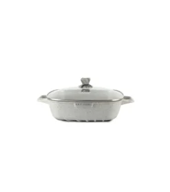 ماهیتابه 20 دودسته مربع گرانیت FLCM لایف اسمایل مدل FLCMSPS-20