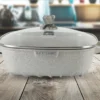 ماهیتابه 20 دودسته مربع گرانیت FLCM لایف اسمایل مدل FLCMSPS-20