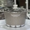 سفارش آنلاین قابلمه آش 28 دیوار بلند گرانیت FLCMRDP-28
