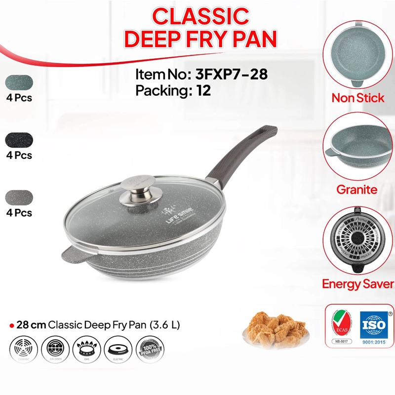 ویژگی های تابه تکدسته سایز 28 گرانیتی لایف اسمایل کد 3FXP7