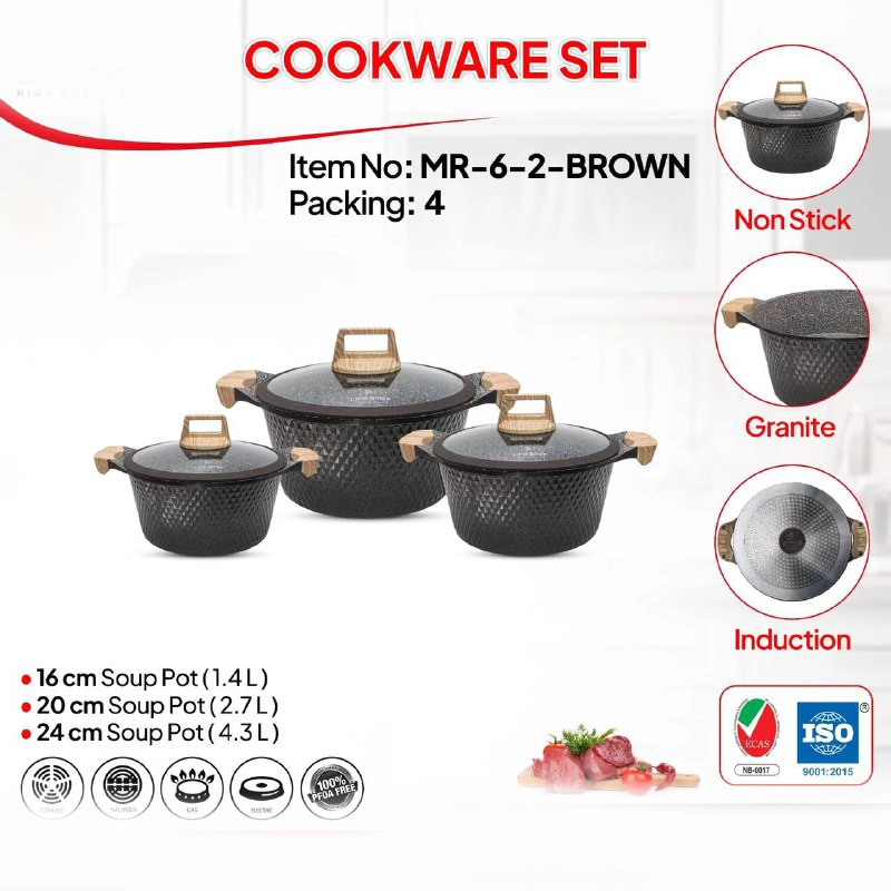 کاربرد سرویس قابلمه گرانیتی لایف اسمایل مدل MR6-2