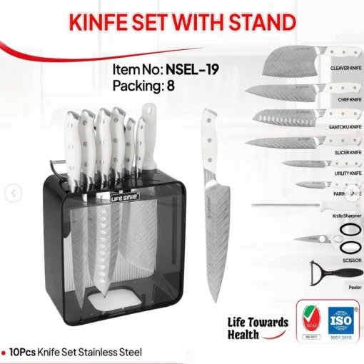 سرویس چاقو لایف اسمایل مدل NESL-19