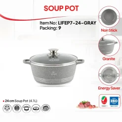 کاربرد قابلمه گرانیتی لایف اسمایل مدل LIFEP7-24