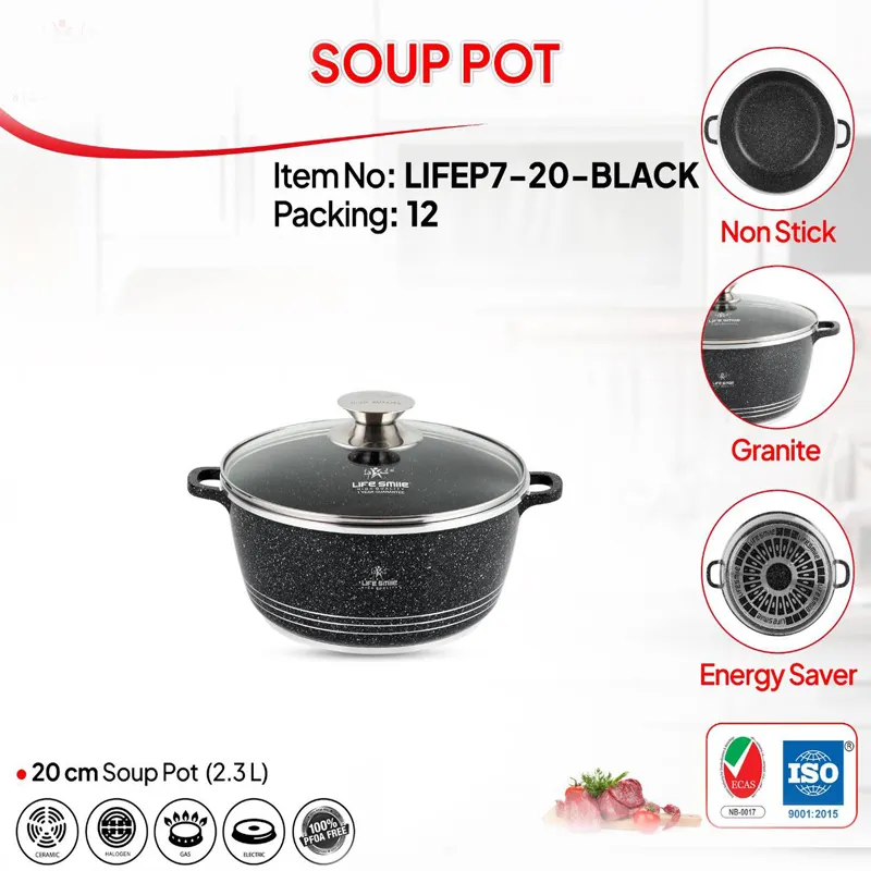 کاربرد قابلمه 20 لایف اسمایل گرانیت LIFEP7-20