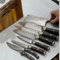 اقلام سرویس چاقو 8 پارچه لایف اسمایل کد NSEL-17