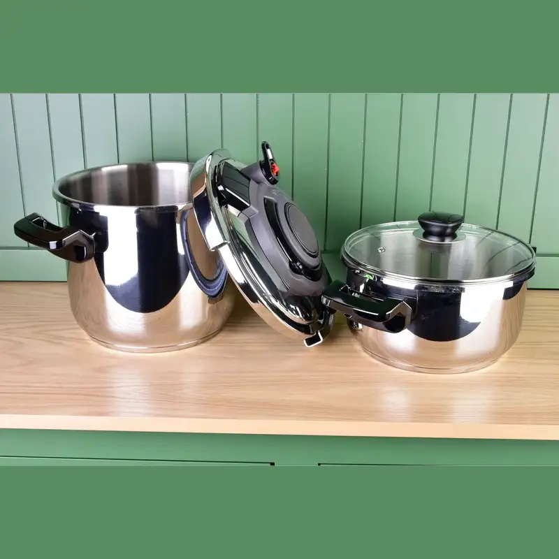 مزایای خرید زودپز دوقلو 4 و 7 لیتر مدل آلسا 178 کرکماز 