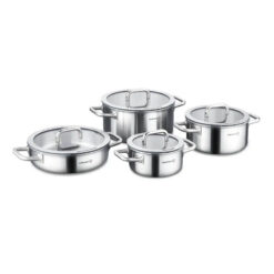 سرویس قابلمه استیل کرکماز مدل A2794 ظرفیت ۸ پارچه