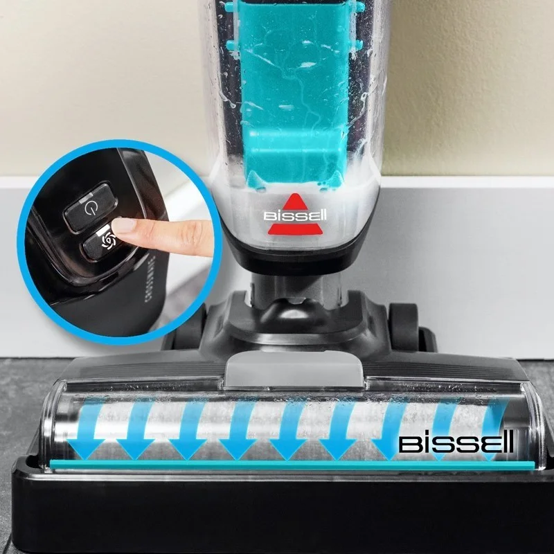 کیفیت جاروبرقی عصایی و زمین شوی بیسل مدل HF2 3845E