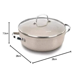 اندازه تابه 28 سانتی کرکماز مدل Korkmaz Granita A1264