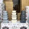خرید سرویس قابلمه ۱۰ پارچه مربعی روگن مدل Ru-7015