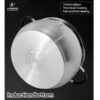 سرویس قابلمه ۶ پارچه استیل لایف اسمایل مدل LIFEP22-6-2 - Image 5