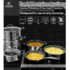 سرویس قابلمه ۱۲ پارچه استیل لیزری لایف اسمایل LIFEP18N-12 - Image 7