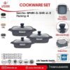 ست تابه گرانیت مربعی لایف اسمایل اصل مدل SPHM-S-SHR-6-3