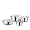 سرویس قابلمه ۸ پارچه استیل کرکماز  Plata A2786 - Image 2