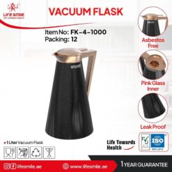 فلاسک وکیوم یک لیتری لایف‌اسمایل مدل FK-4-1000