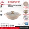 تابه دو دسته سایز 36 گرانیتی لایف اسمایل LIFEP17S-SHR36