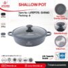تابه دو دسته سایز 40 گرانیتی لایف اسمایل LIFEP17S-SHR40