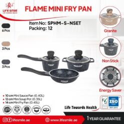 سرویس قابلمه گرانیتی نوزاد لایف اسمایل مدل SPHM-S-NEST